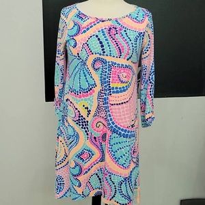 Lilly Pulitzer Edna Tile Wave Dress